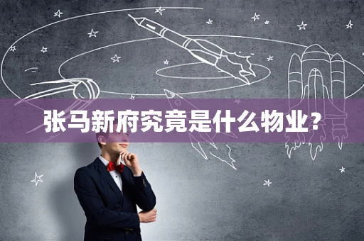 张马新府究竟是什么物业？