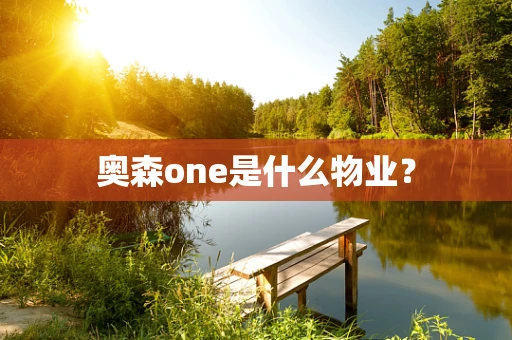 奥森one是什么物业？