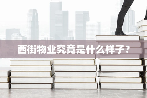 西街物业究竟是什么样子？