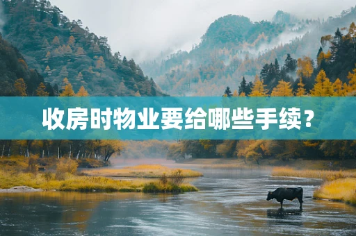 收房时物业要给哪些手续？