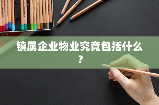 镇属企业物业究竟包括什么？