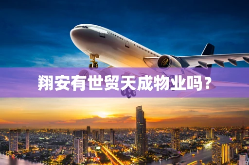 翔安有世贸天成物业吗？