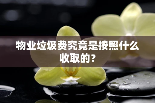 物业垃圾费究竟是按照什么收取的？