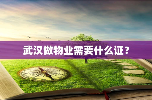 武汉做物业需要什么证？
