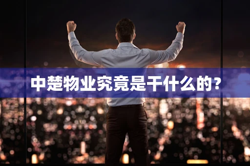 中楚物业究竟是干什么的？