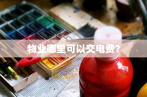 物业哪里可以交电费？