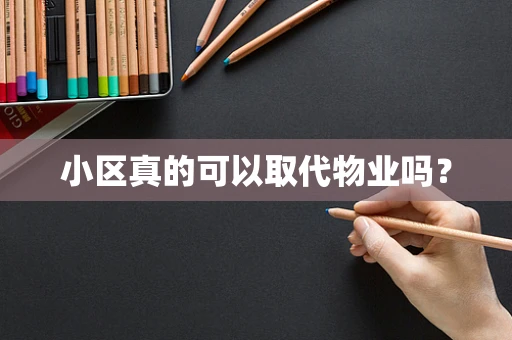 小区真的可以取代物业吗？