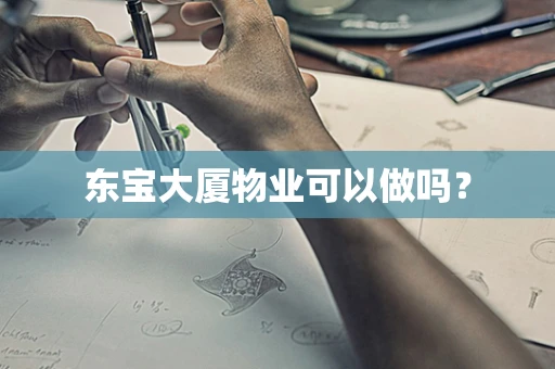 东宝大厦物业可以做吗？