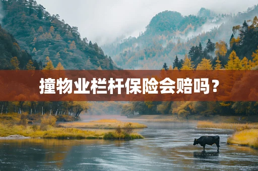撞物业栏杆保险会赔吗？