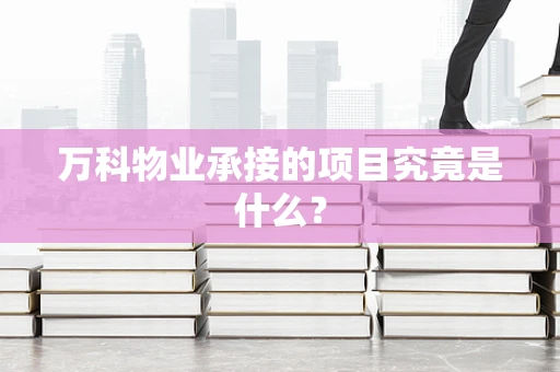 万科物业承接的项目究竟是什么？