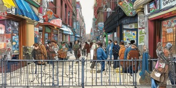 物业设卡影响商铺，这种行为合法吗？