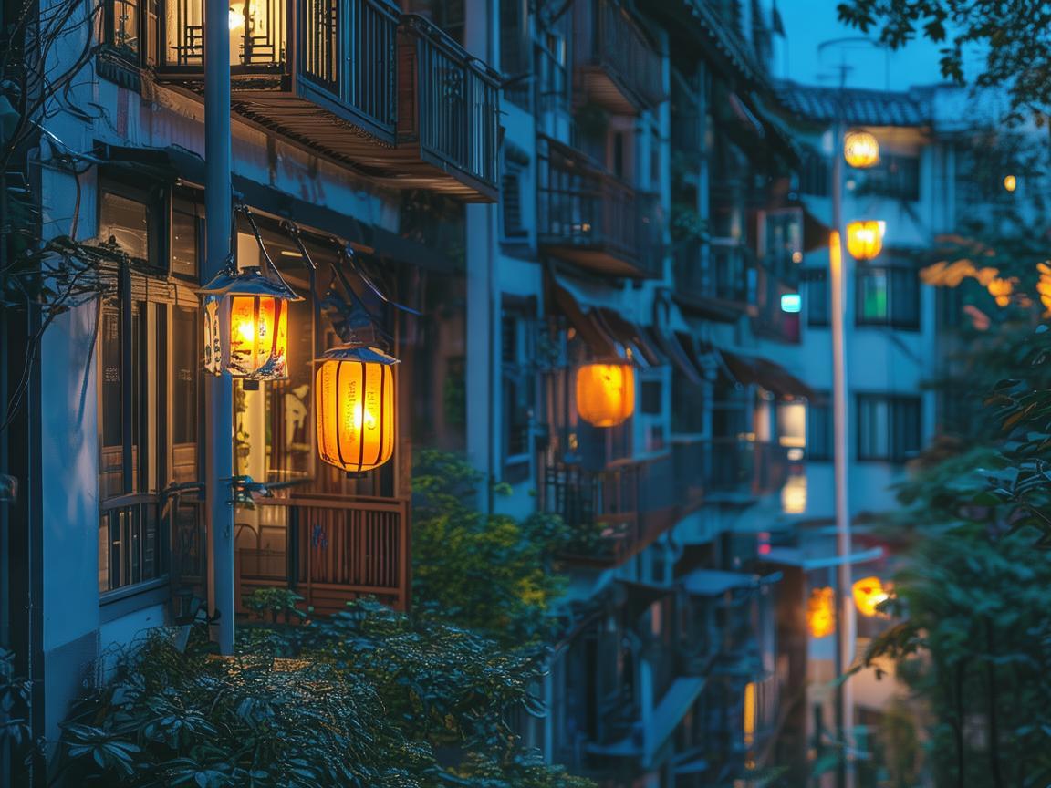 华侨公寓晚上物业还管吗？