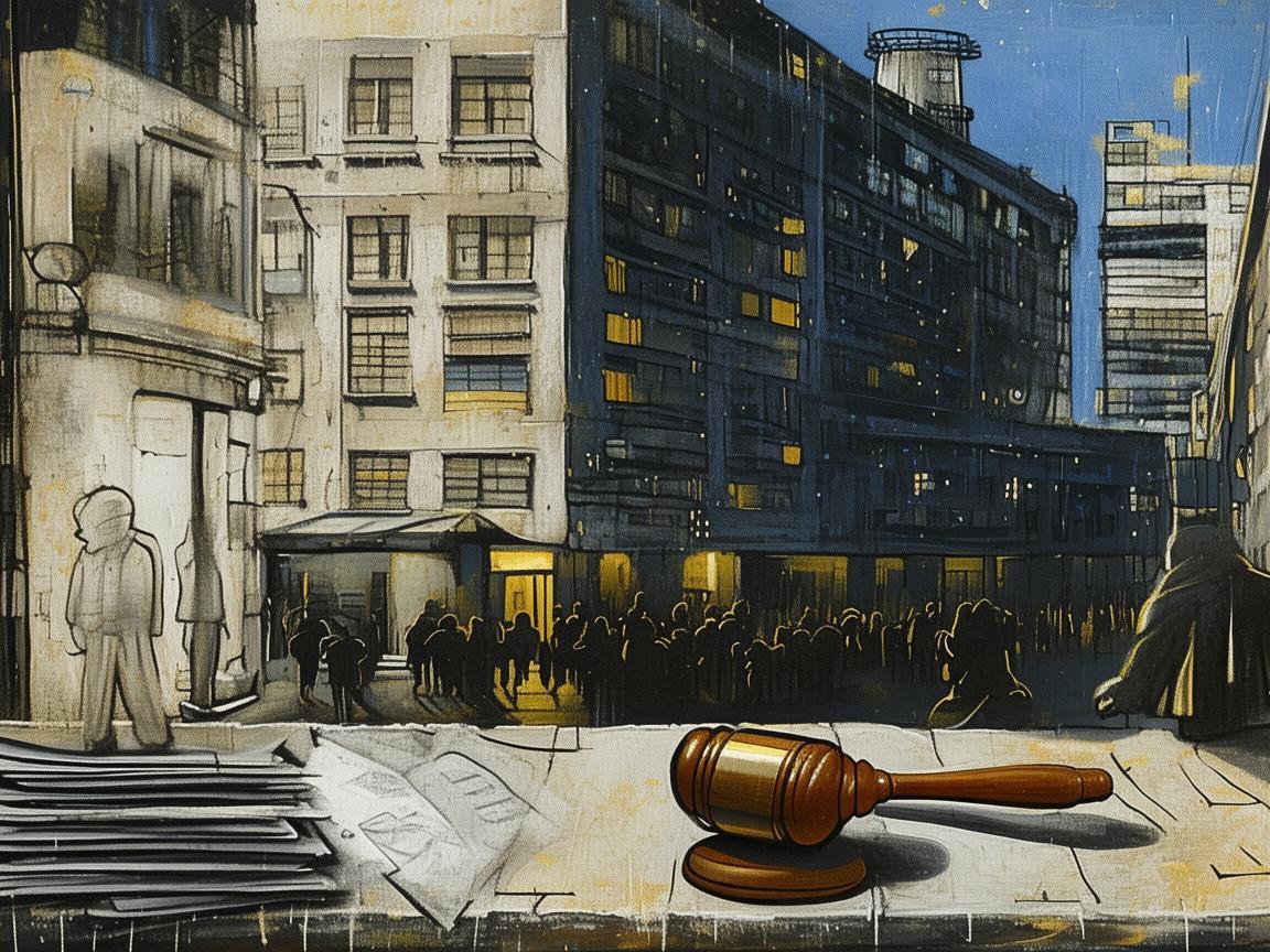 雇保安把物业赶走违法吗？